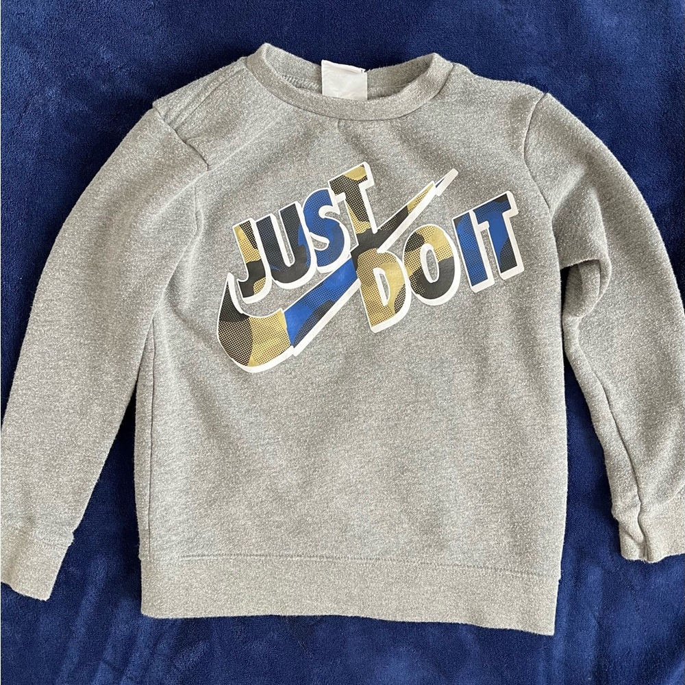 Nike Kids Grey Sweatshirt